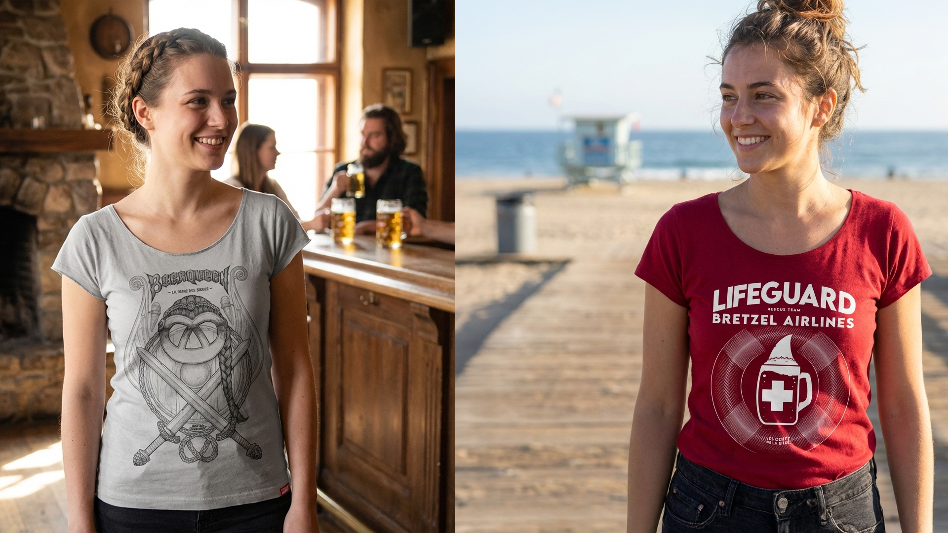 T-shirts coupe cintrée T-shirts coupe cintrée