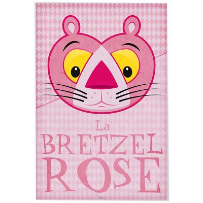 Affiche - Bretzel Rose
