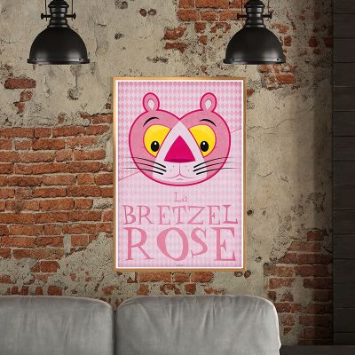 Affiche - Bretzel Rose