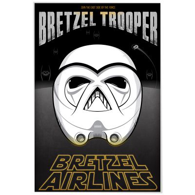Affiche - Bretzel Trooper