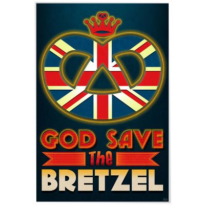 Affiche - God Save the Bretzel