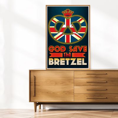 Affiche - God Save the Bretzel