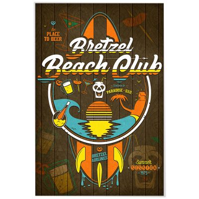 Affiche - Bretzel Beach Club