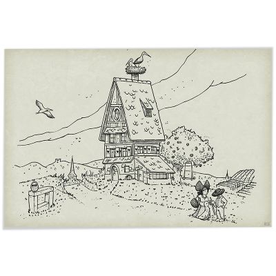 Affiche - Maison Eté-Artline