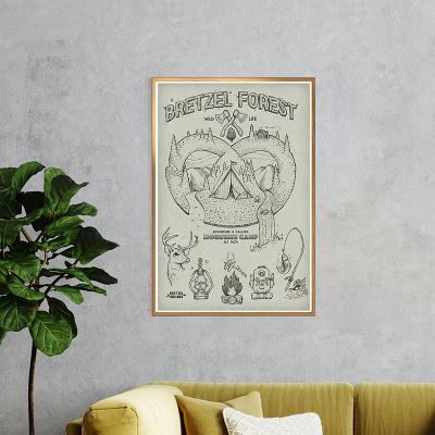 Affiche - Bretzel Forest-Artline