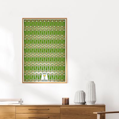 Affiche - Dans les Bouchons Vins d'Alsace - All over