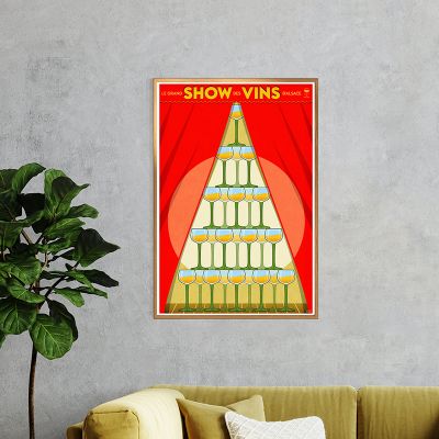 Affiche - Le Grand Show des Vins d'Alsace