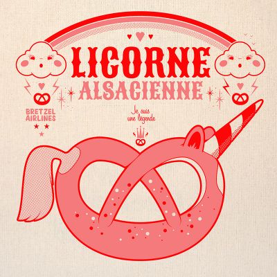 TOTE BAG - ALSACE LICORNE