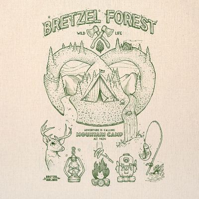 TOTE BAG - BRETZEL FOREST