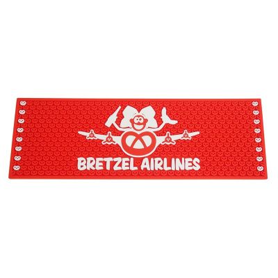 TAPIS DE BAR MASCOTTE - rouge