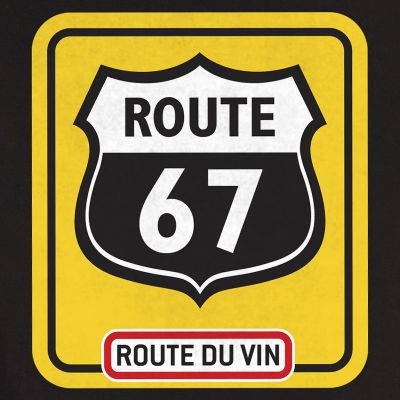 T-shirt cintré - ROUTE 67 - noir