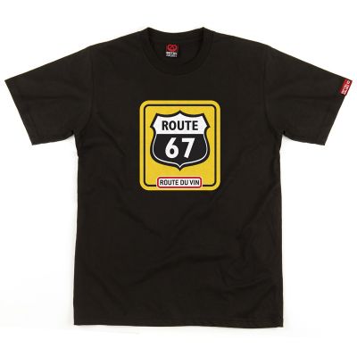 T-shirt - ROUTE 67 - noir