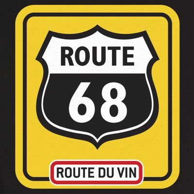 T-shirt cintré - ROUTE 68 - noir