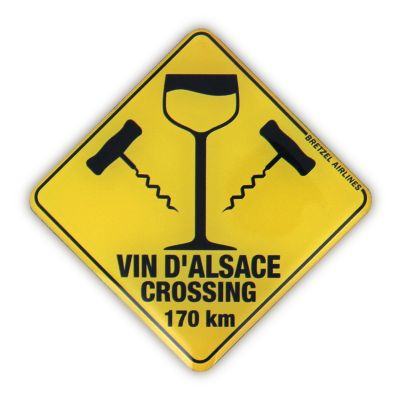 Magnet - VIN D'ALSACE CROSSING