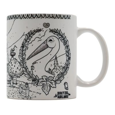 Mug - Médaillon Cigogne
