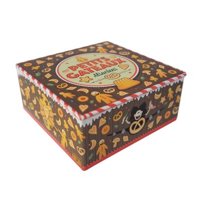 BOITE CARREE (20 x 9cm) - PETITS GATEAUX