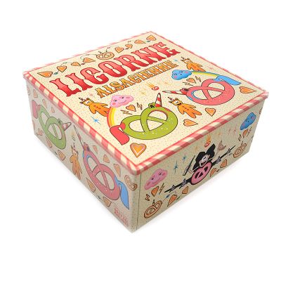 BOITE CARREE (20 x 9cm) - ALSACE LICORNE