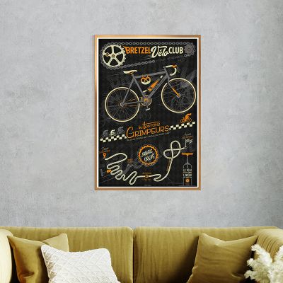 Affiche - Bretzel Velo Club - vertical