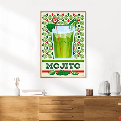 Affiche - Cocktail Mojito