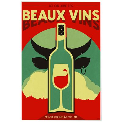 Affiche - Les Beaux Vins