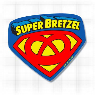 Autocollant - SUPER BRETZEL