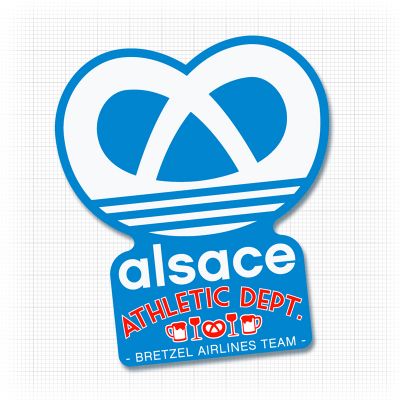 Autocollant - ALSACE ATHLETIC