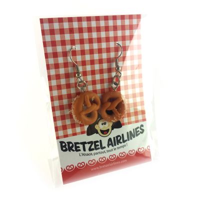 BOUCLE D'OREILLE - bretzel