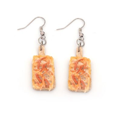 BOUCLE D'OREILLE - tarte flambee