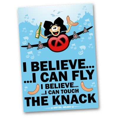 Carte postale - I CAN TOUCH THE KNACK