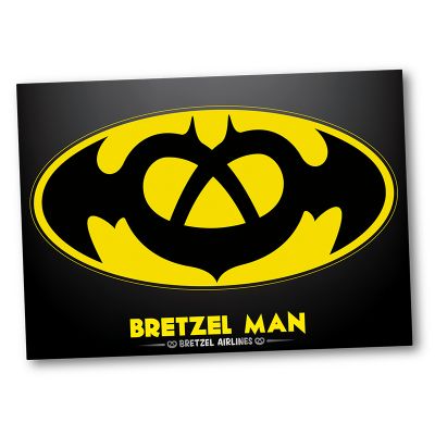 Carte postale - BRETZEL MAN