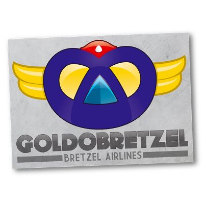 Carte postale - GOLDO BRETZEL