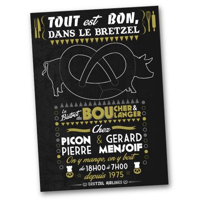 Carte postale - TOUT EST BON