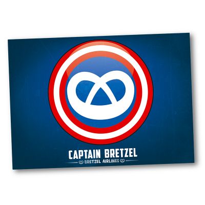 Carte postale - CAPTAIN BRETZEL