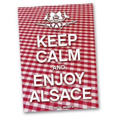 Carte postale - KEEP CALM ALSACE