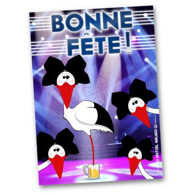 Carte postale - BONNE FETE