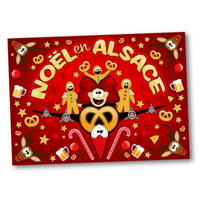 Carte postale - NOEL ALSACE