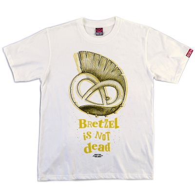 T-shirt - BRETZEL PUNK - blanc