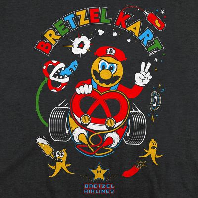 T-shirt - Bretzel Kart - gris anthracite