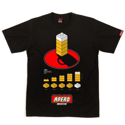 T-shirt - Brickstub Apéro - noir