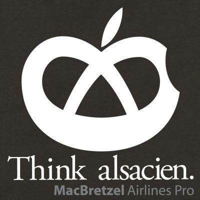 T-shirt cintré - MAC BRETZEL - gris anthracite