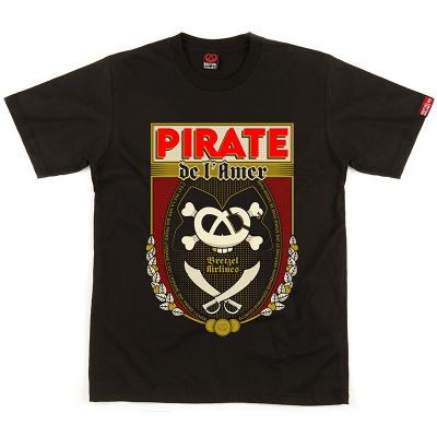 T-shirt - Pirate de l'Amer - noir