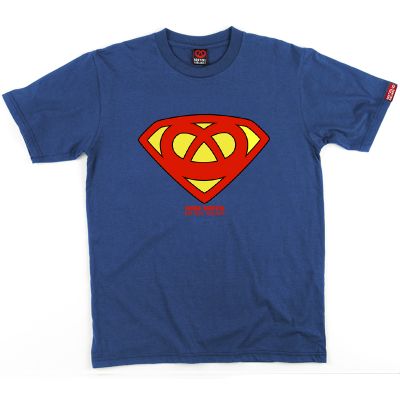 T-shirt - SUPER BRETZEL - bleu royal