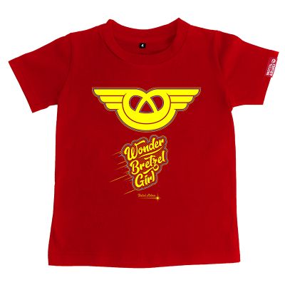 T-shirt enfant - Wonder Bretzel - rouge