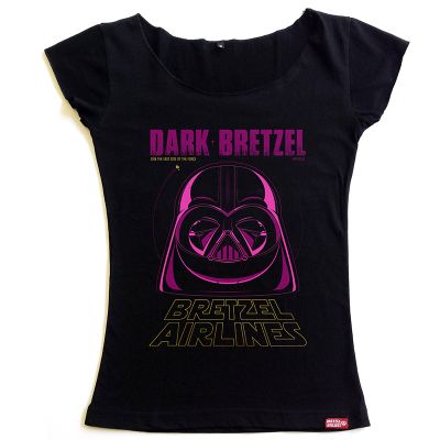 T-shirt cintré - DARK BRETZEL - noir