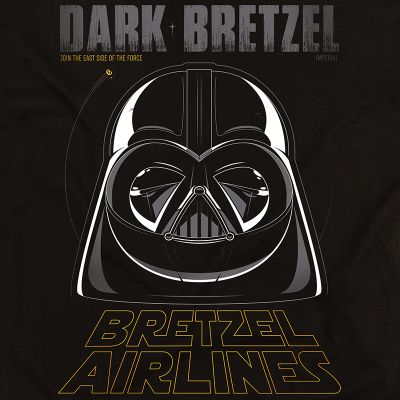 T-shirt - DARK BRETZEL - noir