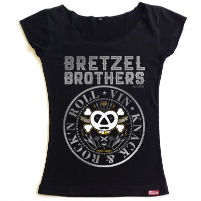 T-shirt cintré - BRETZEL BROTHERS - noir