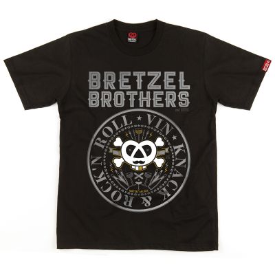 T-shirt - BRETZEL BROTHERS - noir