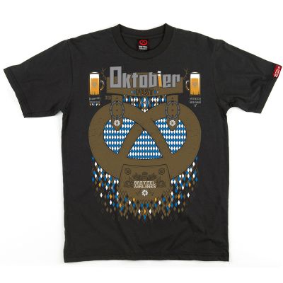 T-shirt - OKTOBIER FEST - gris anthracite