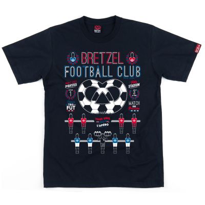 T-shirt - BRETZEL FOOTBALL CLUB - bleu marine