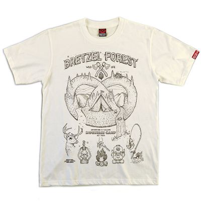 T-shirt - BRETZEL FOREST - blanc ecru